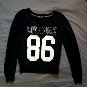 Black PINK Victoria's Secret Sweater